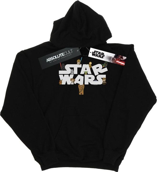 Image du produit Star Wars - Sweat à capuche KIDDIE LOGO - Garçon (140, 146)
