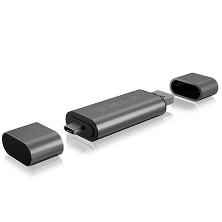 Actual product image Icy Box Ib-Cr200-C Sd (USB, USB 2.0 Micro-B)