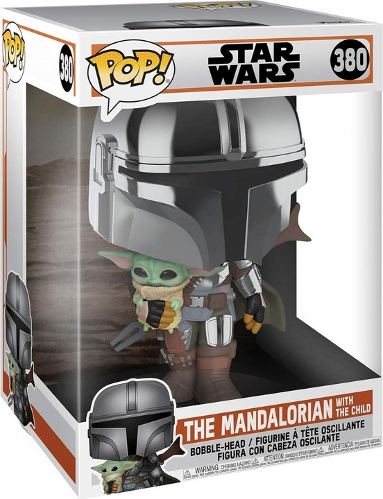 Image du produit Funko Figure POP. Mandalorienne avec enfant