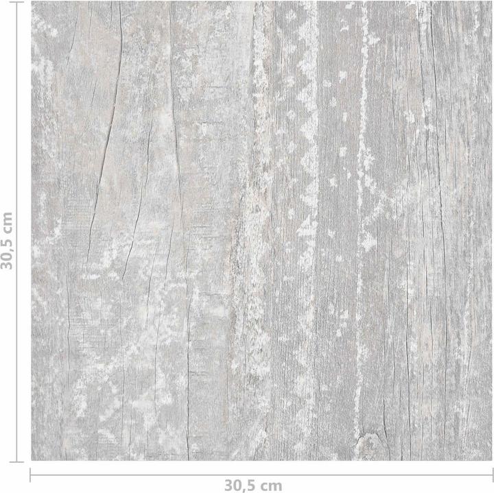 Produktbild vidaXL Quadratische Dielen (PVC Boden, 5.11 m²)