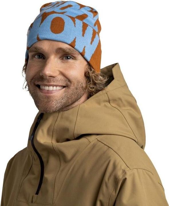 Image du produit Buff Knitted Hat Erlan Washed Blue (Taille unique)