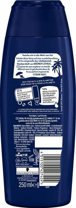 Produktbild Fa 8xDusche 250ml Sport (250 ml)