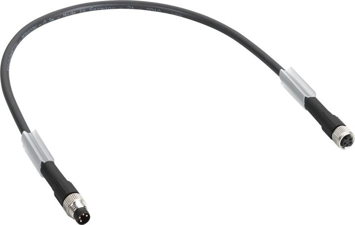 Produktbild Schneider Electric Stromkabel Daisy Chain, gerade, 2 x M8 Stecker-Buchse, 0,3m TCSXCNDMDF03V (0.30 m)