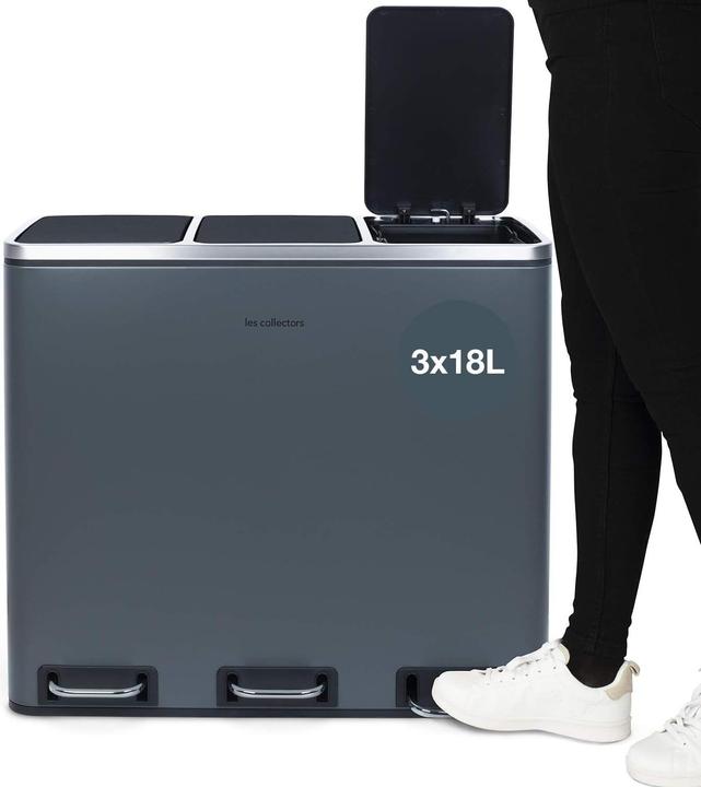 Produktbild Les Collectors Sortierender Mülleimer (54 l)