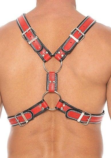 Produktbild Ouch! Z Series Scottish Harness/Red - L/XL (L)