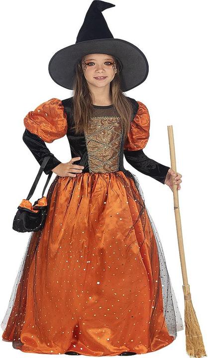 Actual product image Metamorph Karla Kupferkessel Hexenkostüm für Kinder (140, 146)