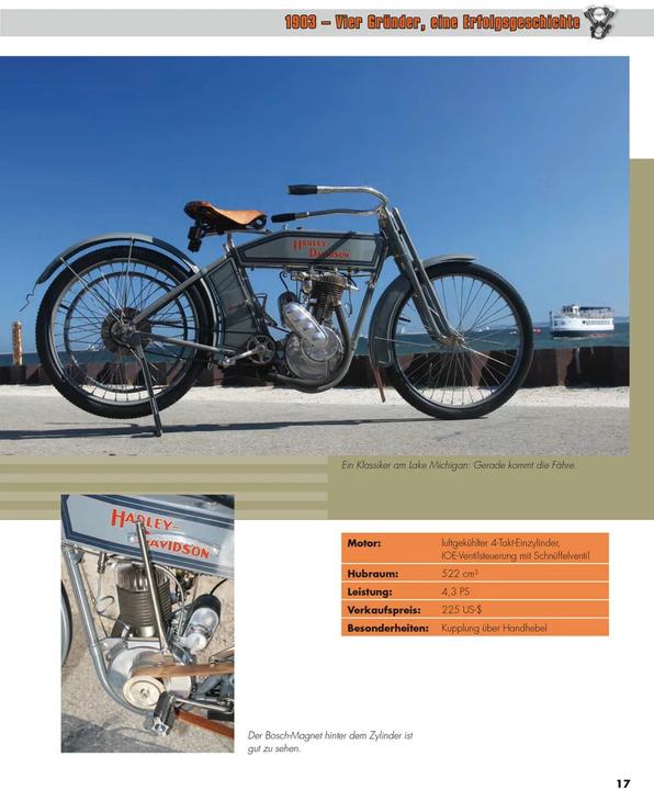 Produktbild Harley-Davidson (Deutsch, Horst Rösler, 2014)