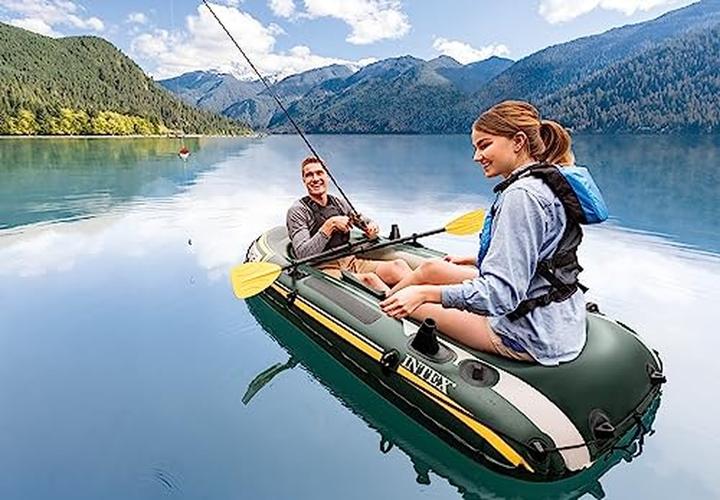Produktbild Intex Seahawk 2 Boat Set (236 cm, 2 Personen)