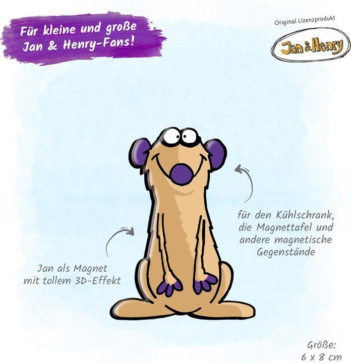 Produktbild Jan und Henry Magnet Jan.11524