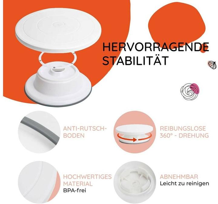 Produktbild Wenburg Tortenset inkl. Tortenplatte
