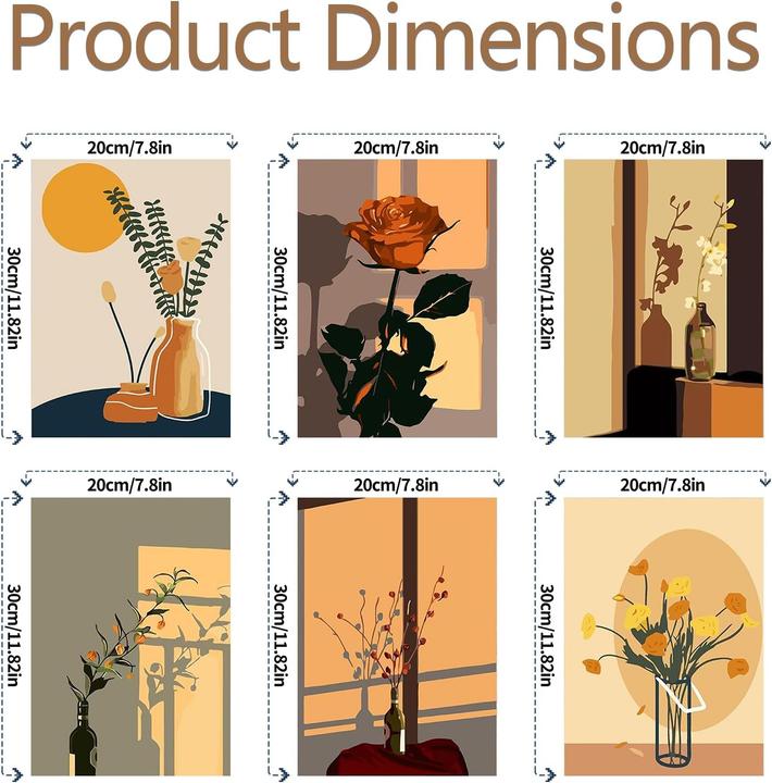 Immagine prodotto Jatok Malen nach Zahlen für Erwachsene