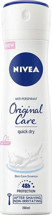 Produktbild NIVEA Antiperspirant spray Original Care (Antiperspirant) 150 ml (Spray, 150 ml)