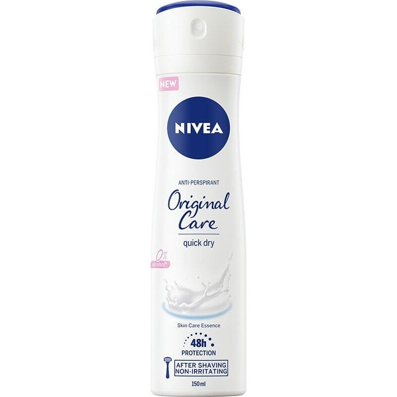 Nivea , Deo, Antiperspirant Spray Original Care (Antiperspirant) 150 Ml (Spray, 150 Ml)