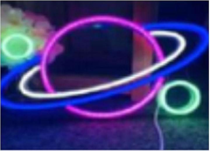 Image du produit Activejet AJE-NEON PLANET LED Néon (Multicolore, 32 cm, Intérieur)