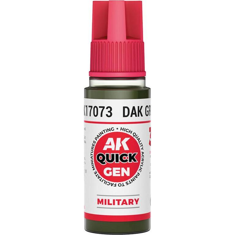 AK Interactive Pot de Quick Gen - Dak Green (18 ml), Altri accessori gaming