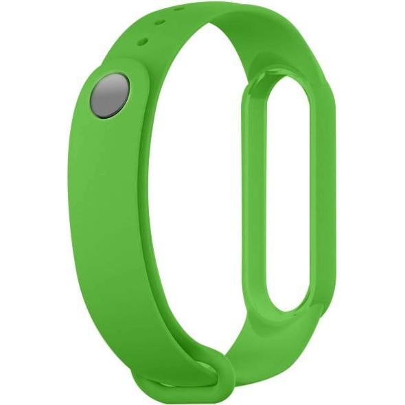 Thumbnail - Strap-it Armband (Silikon, Mi Band 6), Uhrenarmband, Grün