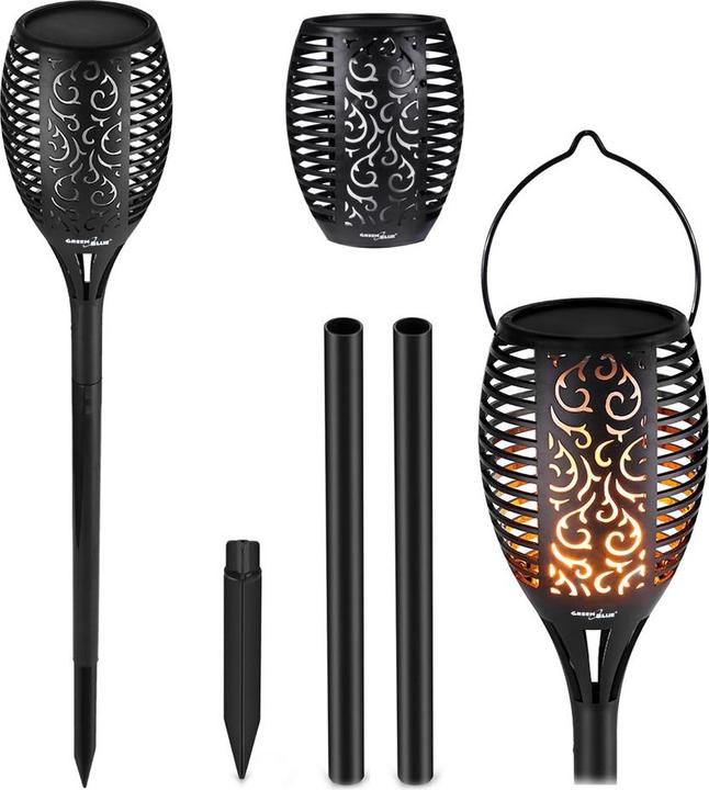 Actual product image Greenblue lamp with solar battery LED GB156 (35 lm, IP65)