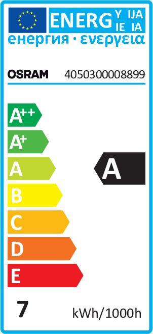 Label énergétique Osram De base (G5, 270 lm, 1x)