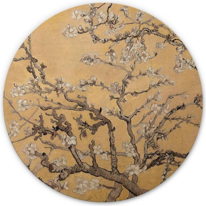 Immagine prodotto Trenddeko van Gogh - Crema di fiori di mandorlo (Ø 45 cm)