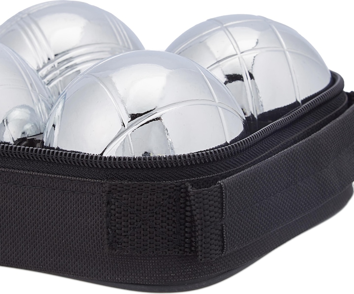 Produktbild Relaxdays Boule Kugeln (4 x, 70 mm)
