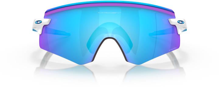 Actual product image Oakley Encoder Polished WhitePRIZM SAPPHIRE (Polished White, Prizm Sapphire)