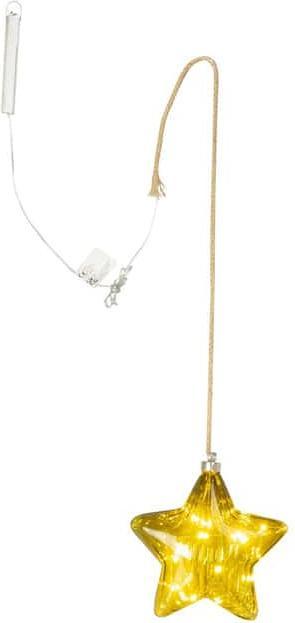 Lumineo LED Stern grün/warmes weiss 20cm