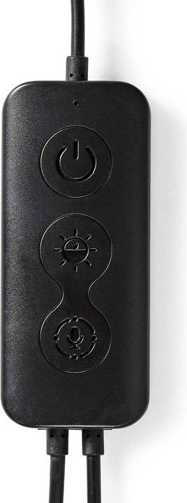 Image du produit Nedis SmartLife Mood lamp Wi-Fi, 10W - Noir (180 lm)