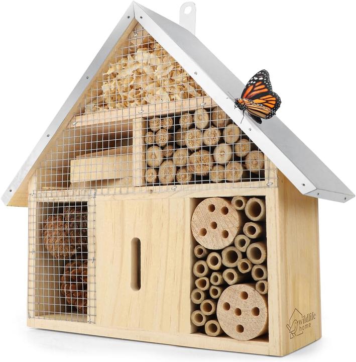 Actual product image Wildlife home Insect hotel (Butterflies, Wild bees, Bee, Ladybirds)