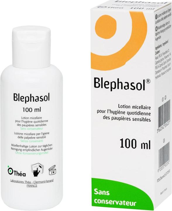 Actual product image Théa Blephasol (Face toner, Micelle water, 100 ml)