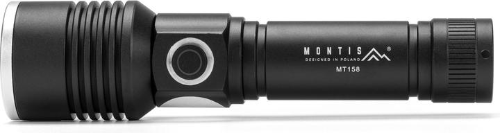 Produktbild Montiss Montis Taktyczna ręczna latarka akumulatorowa LED MT158 Schwarz Taschenlampe