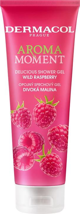 Produktbild Dermacol Shower gel Wild raspberry Aroma Moment (Delicious Shower Gel) 250 ml (250 ml)