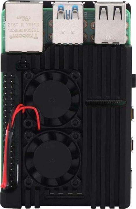 Actual product image Joy-it Armor Case Block Active for Raspberry Pi 4