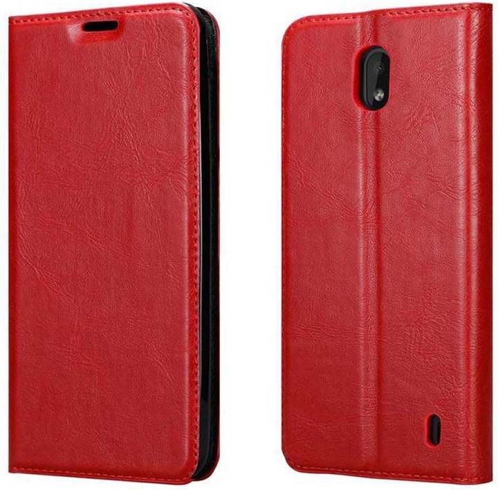 Actual product image Cadorabo Book Invisible Magnet Cover (Nokia 1 Plus)