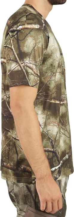 Image du produit Solognac T-shirt à manches courtes respirant avec camouflage polyester