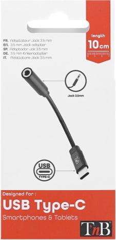 Produktbild T'nB TNB USB-C to 3.5mm Jack Adapter