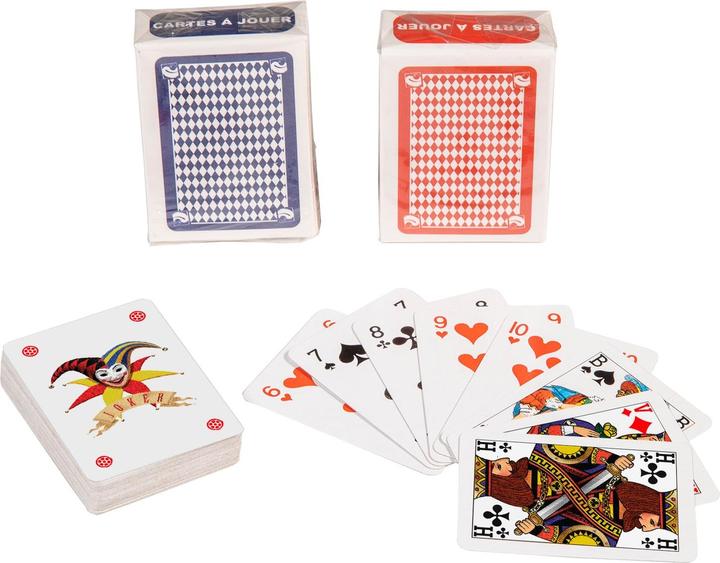 Actual product image Clown games Clown Mini Games Playing Cards Set 2 (German, French, Italian, English, Dutch, Spanish)