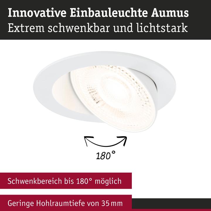 Actual product image Paulmann Recessed light Aumus (750 lm)