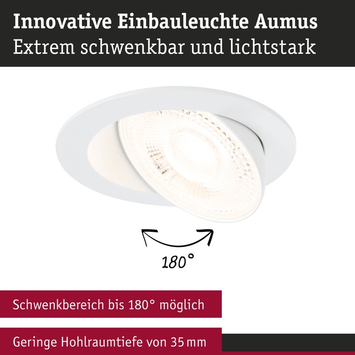 Immagine prodotto Paulmann Luce da incasso Aumus (750 lm)