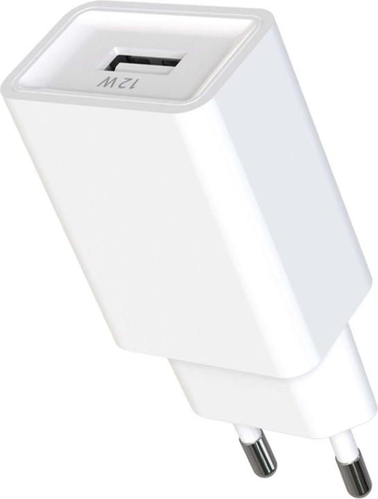 Produktbild Jaym PACK CHARGEUR SECTEUR USB-A + CABLE USB-A VERS MICRO-USB 1.5M - BLANCS - ® POP (12 W)