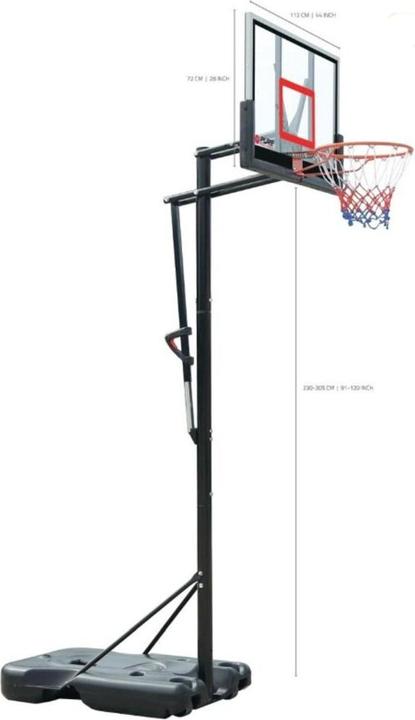 Actual product image Pure2improve Basketball Hoop Deluxe Set