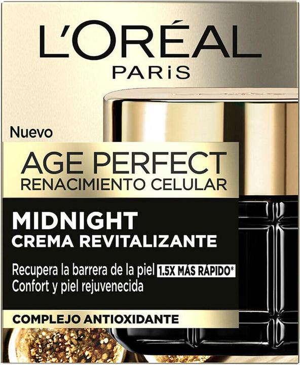 Produktbild L'Oréal Paris Age Perfect Renaissance Cellular Revitalizing Cream with Antioxidant Complex 50ml (50 ml, Nachtcreme)