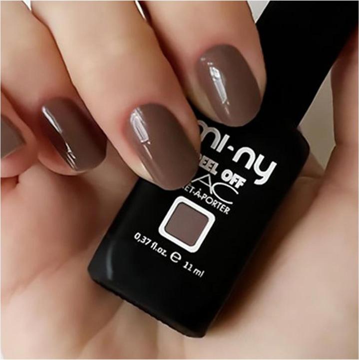 Produktbild Mi-ny One Step Peel Off Gel Polish - Coca Mocha (Coca Mocha)