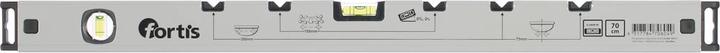 Actual product image Fortis Spirit level installation 70 cm (70 cm)
