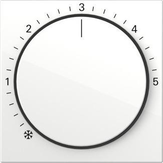 Gira Abdeckung System 55 reinweiss 270603 glänzend