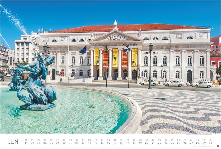 Actual product image Lissabon Edition 2026 (58 x 39 cm)