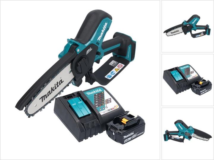 Actual product image Makita DUC 150 RM cordless chainsaw 18 V 15 cm brushless + 1x battery 4.0 Ah + charger (Battery chain saw)