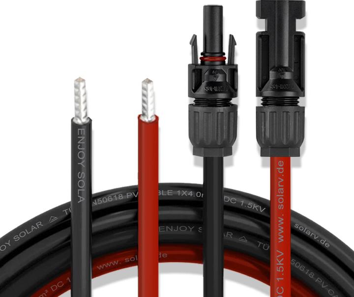 Actual product image Enjoy solar Solar cable (Solar cable)