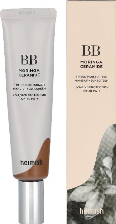 Immagine prodotto Heimish Crema BB con Ceramide di Moringa SPF 30 PA++ (Oliva Scura, 30 ml)