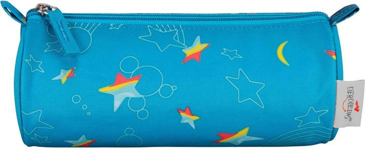 Actual product image Derdiedas ErgoFlex Tiny Exklusiv LED School Backpack Set 5-Piece Rainbow Star (21 l)