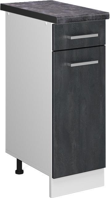 Anthrazit, Schwarz, Schwarz Beton, Weiss